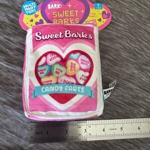BARK Sweet Barks Candy Farts Plush Dog Toy – Interactive Treat Toy – Small Dogs